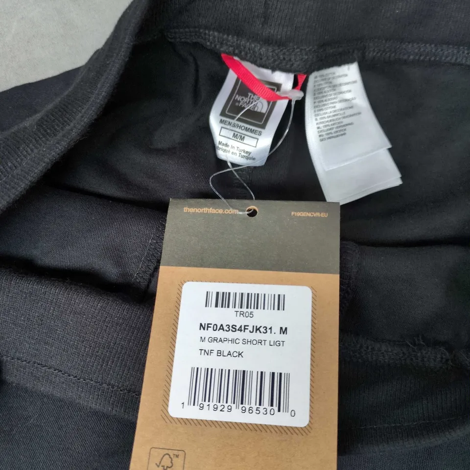 THE NORTH FACE MEN'S GRAPHIC TEE – BLACK, MEDIUM