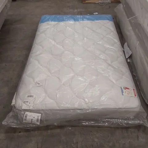 QUALITY BAGGED 120CM AIRSPRUNG MICRO QUILT SMALL DOUBLE MATTRESS