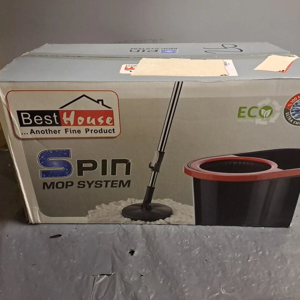 BEST HOUSE ANOTHER FINE PRODUCT - SPIN MOP SYSTEM 