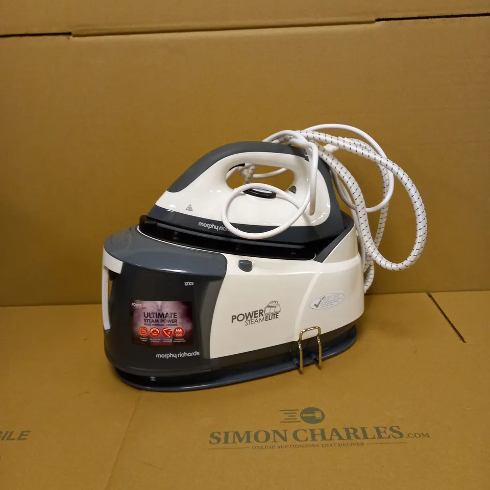 MORPHY RICHARDS POWER STEAM ELITE STEAM GENERATOR IRON GREY 