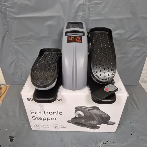 BOXED BLISS & BEYOND ELECTRONIC STEPPER IN GREY