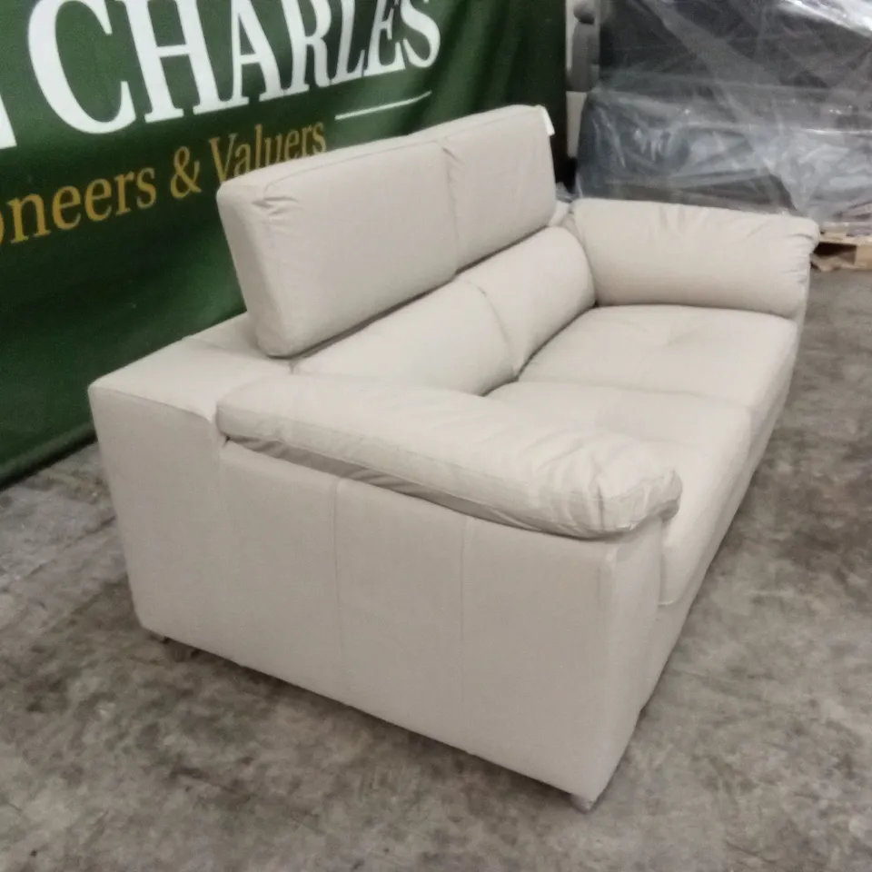 BRADY 100% PREMIUM LEATHER 2 SEATER SOFA RRP £1099