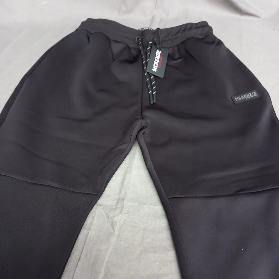 MCKENZIE BLACK HAZE TRACKSUIT PANTS - LARGE