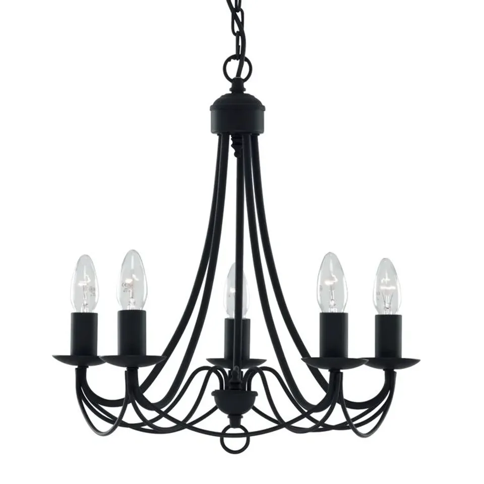 BOXED GEORGETOWN CANDLE STYLE CHANDELIER (1 BOX)