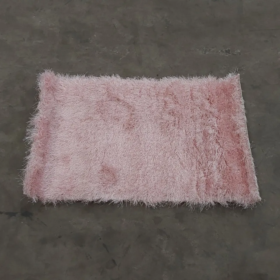 BRAND NEW PACO HOME GLAMOUR AREA RUG - PINK // SIZE: 60 X 100cm