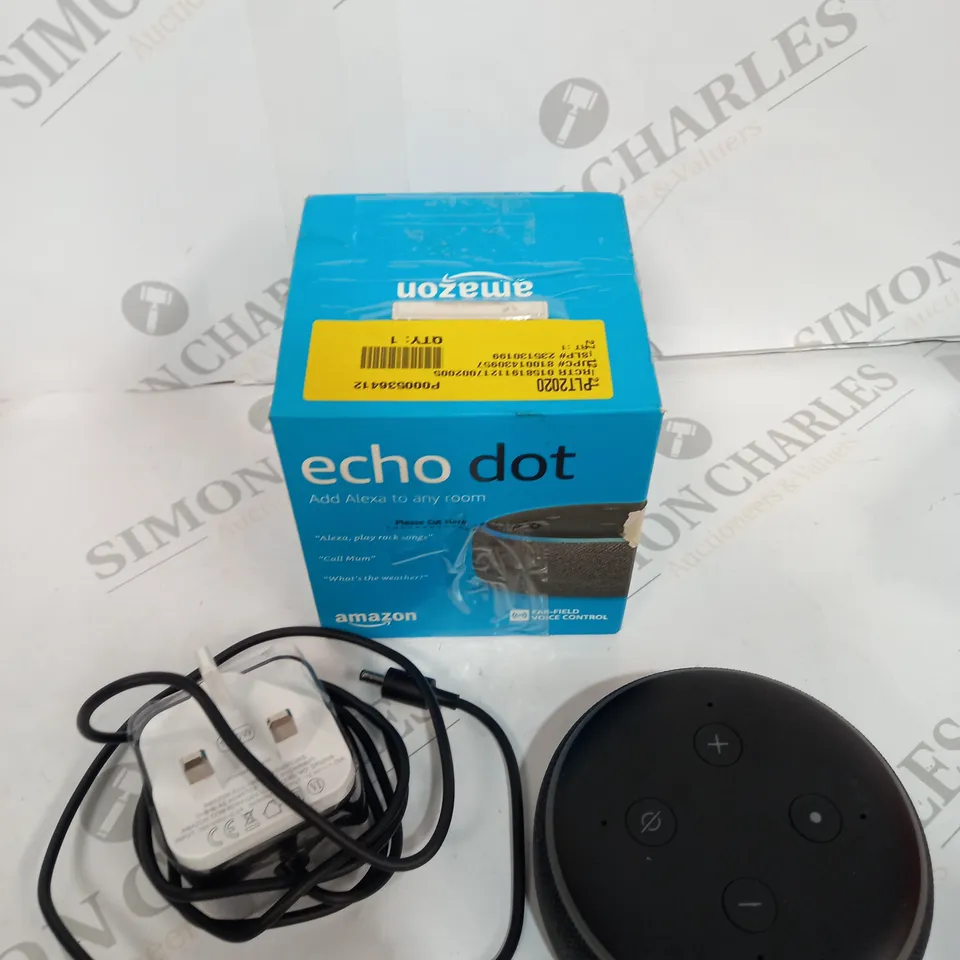 BOXED AMAZON ECHO DOT SPEAKER