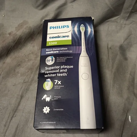 PHILIPS SONICARE 5300 ELECTRIC TOOTHBRUSH – BOXED