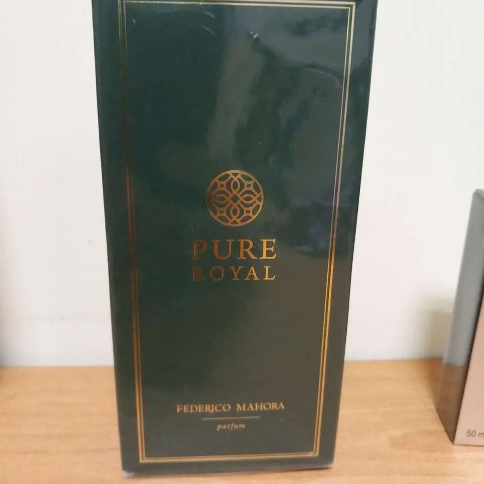 BOXED AND SEALED FEDERICO MAHORA PURE ROYAL UNISEX PARFUM 50ML