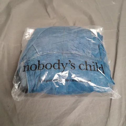 NOBODYS CHILD DENIM MAISIE JUMPSUIT - UK 12