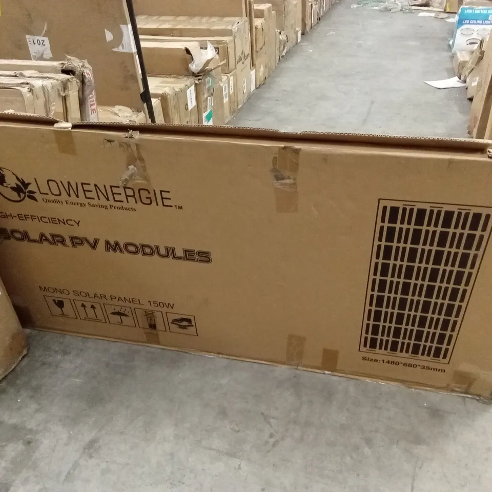 BOXED MONO SOLAR PANEL 150W (1 BOX)