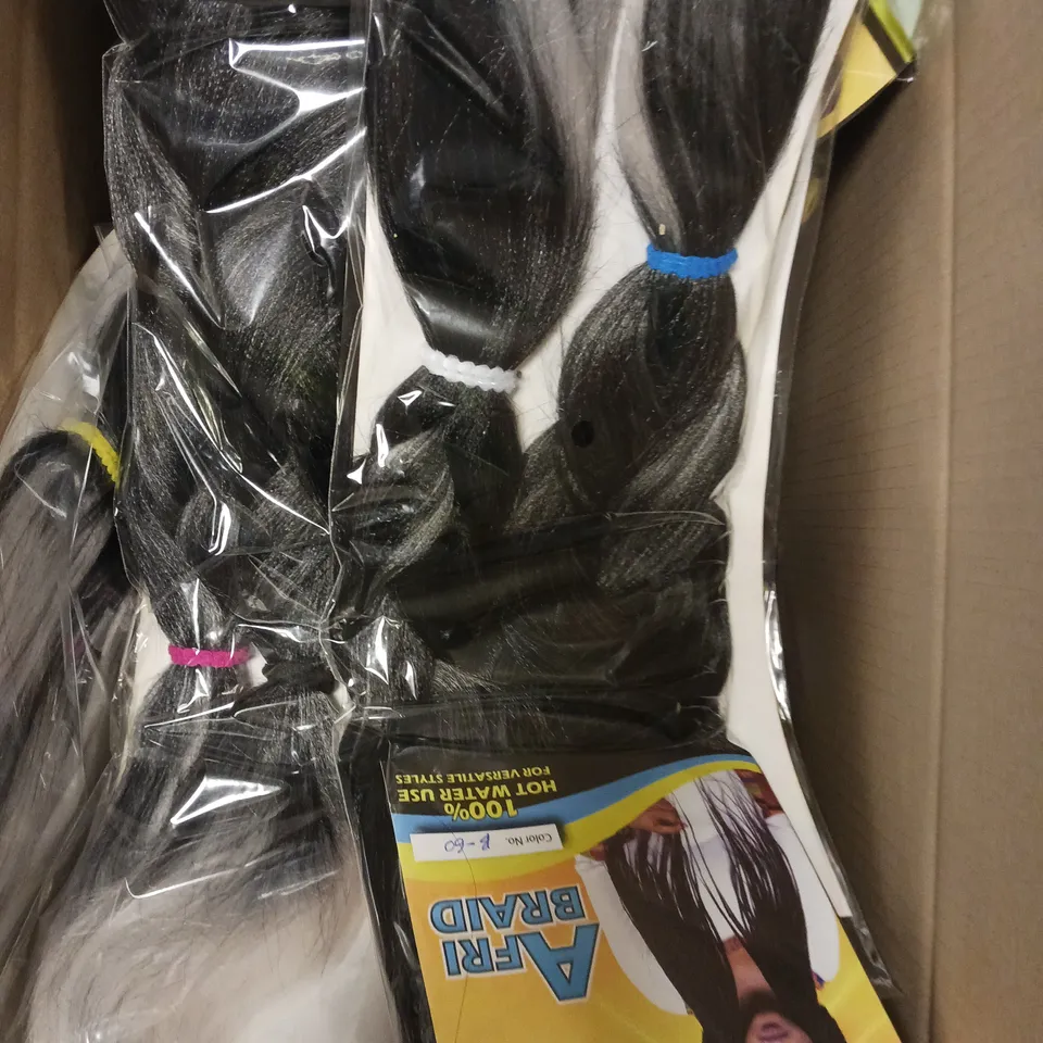 APPROXIMATELY 20 SEALED OLIVIA AFRI BRAID HAIR PIECES - #B-60	