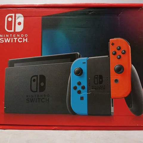 BOXED NINTENDO SWITCH GAMING CONSOLE 