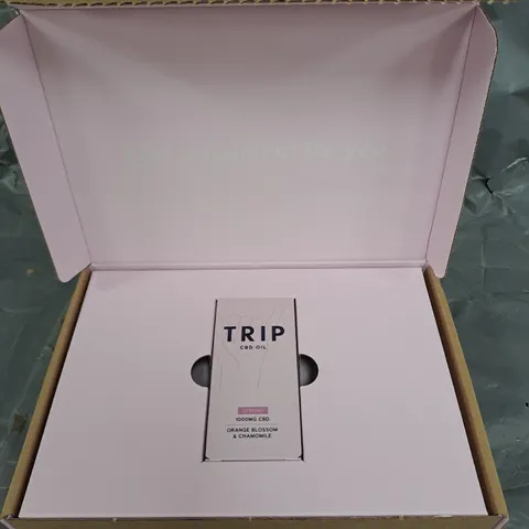 TRIP CBD OIL STRONG 1000MG CBD ORANGE BLOSSOM & CHAMOMILE 