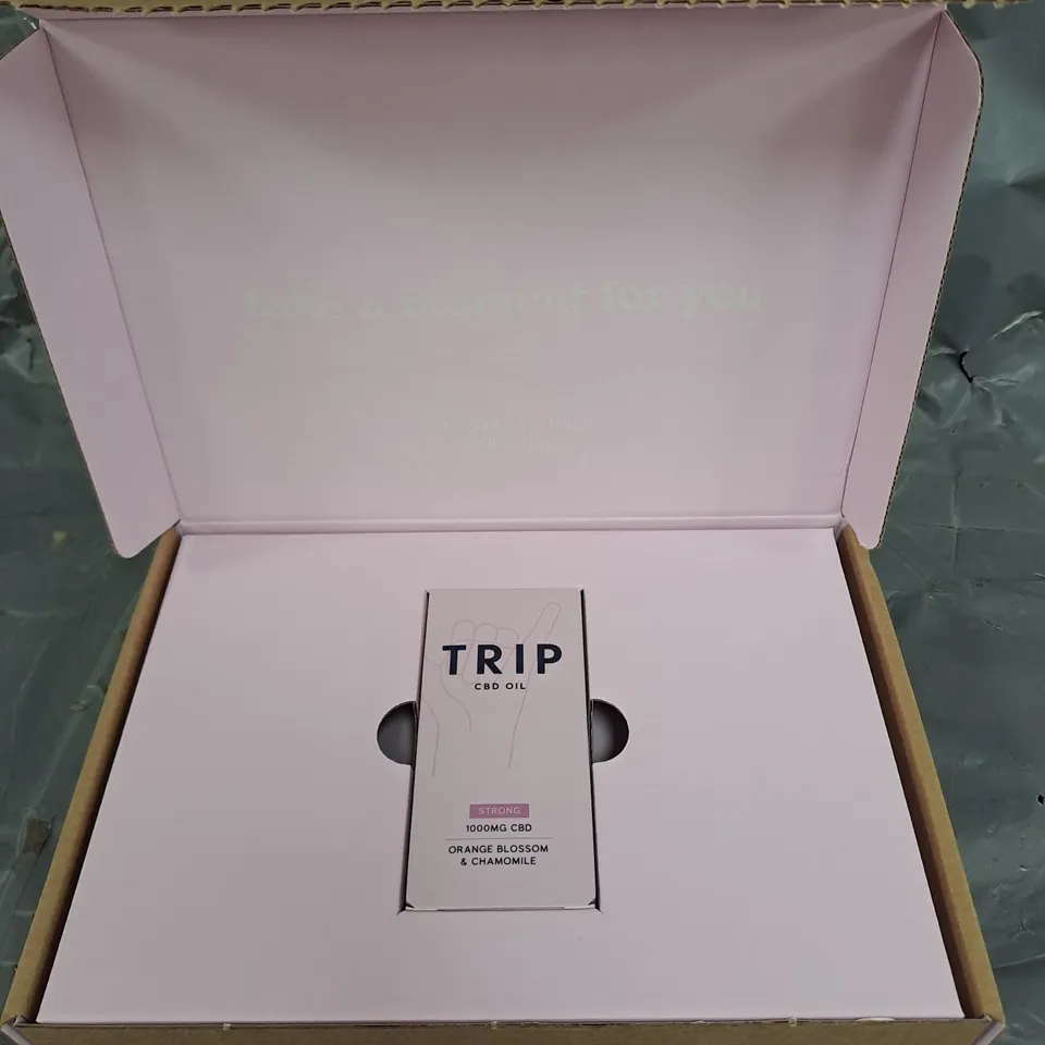 TRIP CBD OIL STRONG 1000MG CBD ORANGE BLOSSOM & CHAMOMILE 