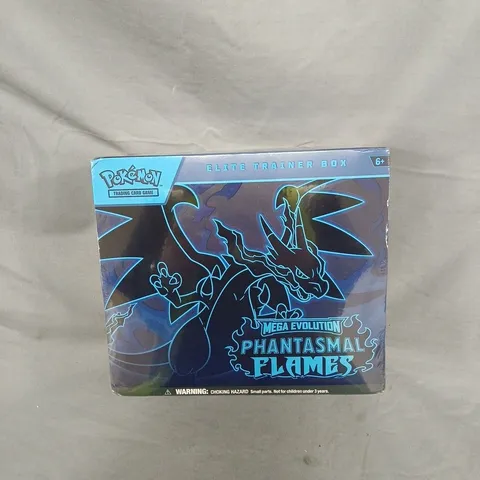 POKEMON TRADING CARD GAME MEGA EVOLUTION PHANTASMAL FLAMES ELITE TRAINER BOX