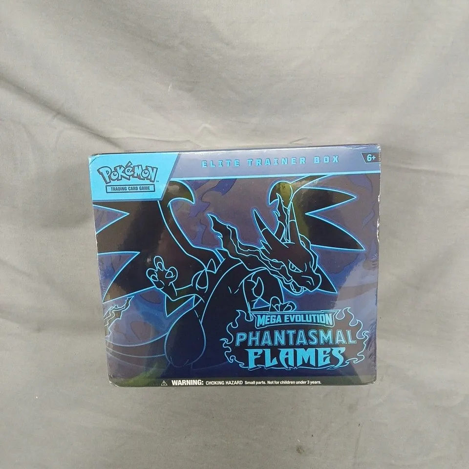 POKEMON TRADING CARD GAME MEGA EVOLUTION PHANTASMAL FLAMES ELITE TRAINER BOX