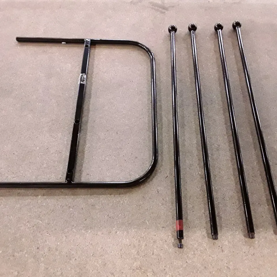 BOXED BOOT RACK STAND - STEEL BLACK