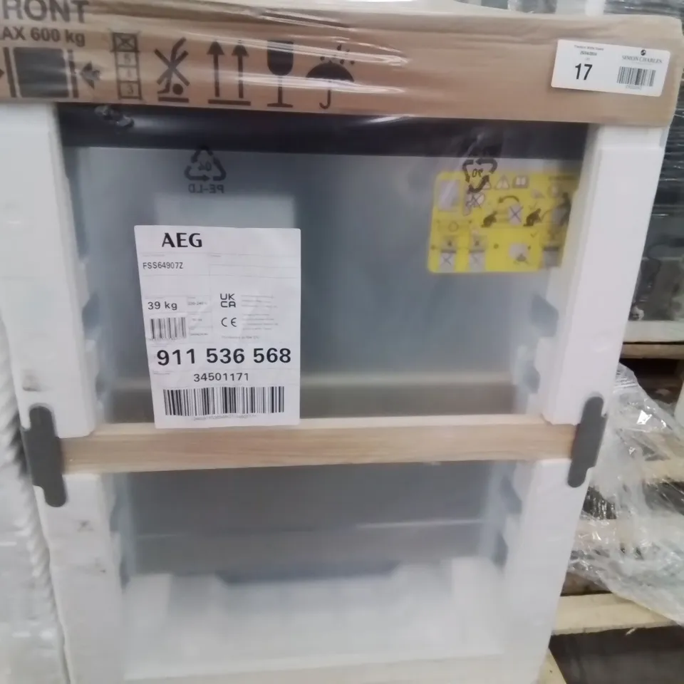 AEG 6000 FSS64907Z INTEGRATED DISHWASHER RRP £542