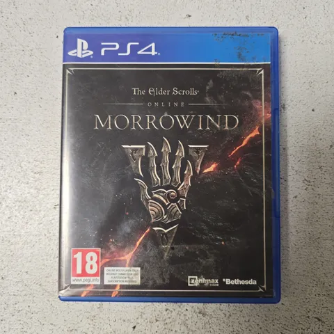 THE ELDER SCROLLS ONLINE: MORROWIND FOR PLAYSTATION 4