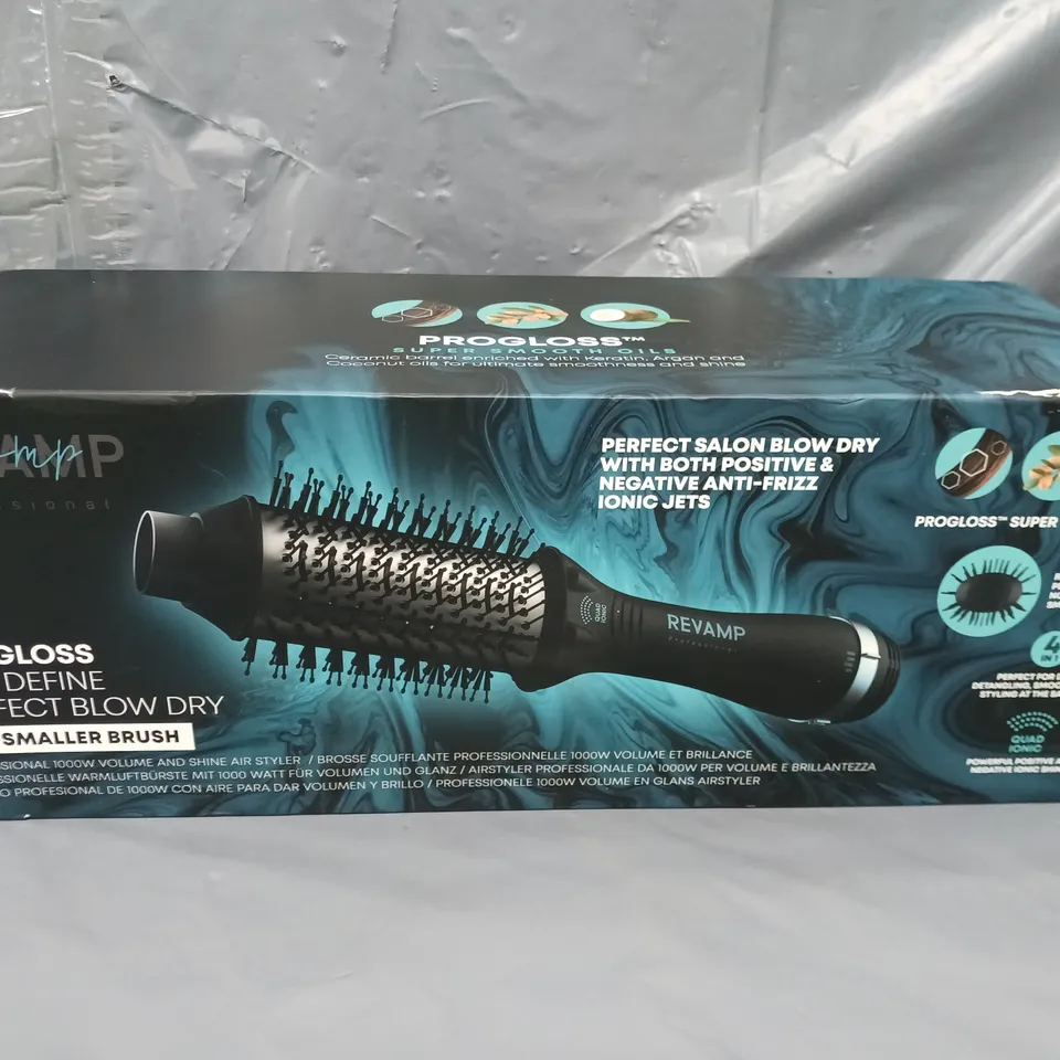 REVAMP PROGLOSS PERFECT BLOW DRY VOLUME & SHINE AIR STYLER RRP £59.99