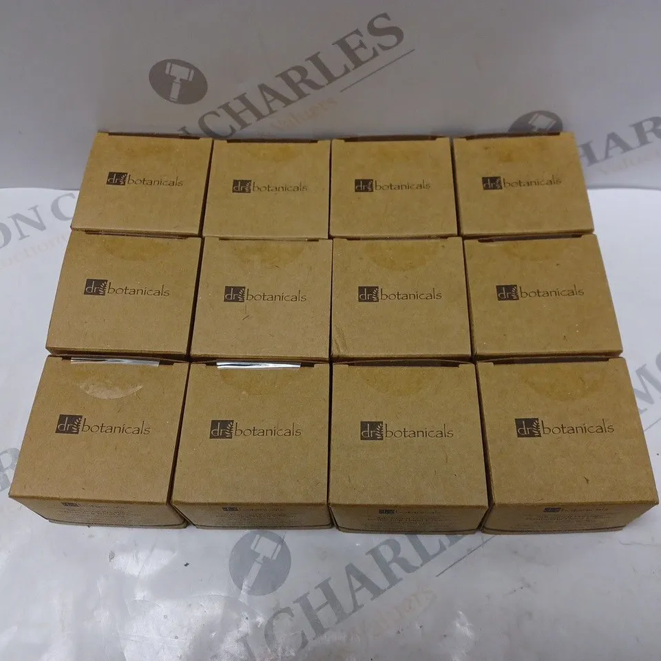BOX OF 12 DR BOTANICALS ADVANCED PRESTIGE PROTECTING HAND CREAM 30ML