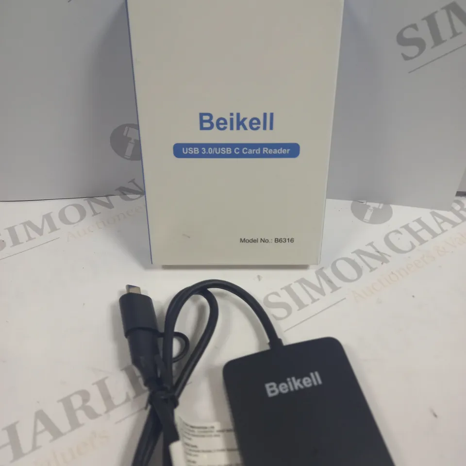 BOXED BEIKELL B6316 USB C CARD READER 