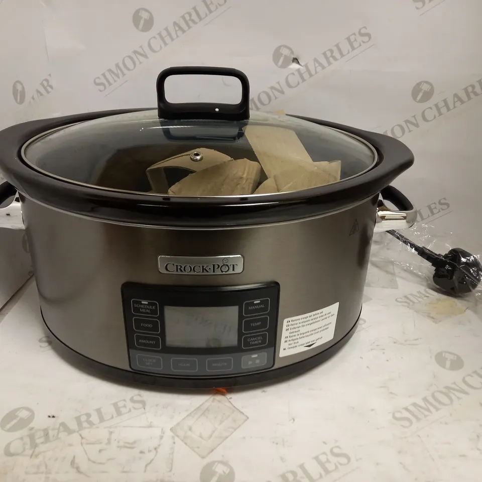 CROCK-POT TIMESELECT DIGITAL SLOW COOKER