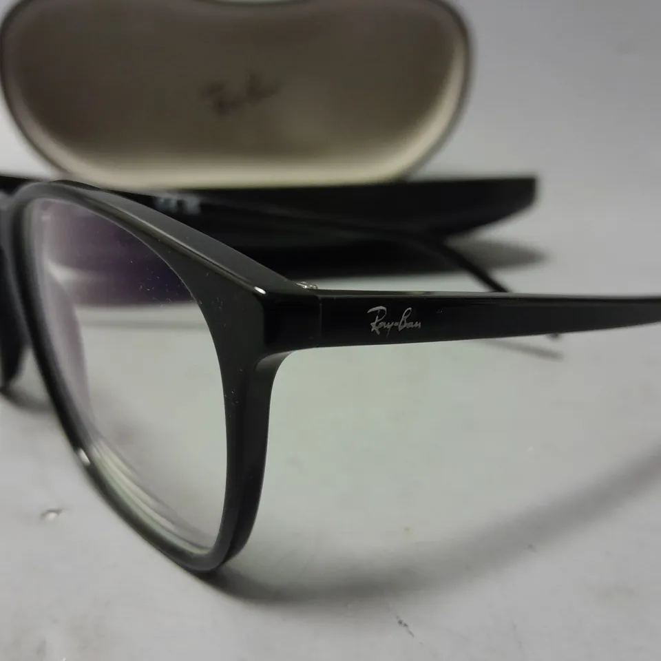 RAY-BAN ELLIOT RB 5397 2000 PRESCRIPTION GLASSES IN BLACK WITH CASE