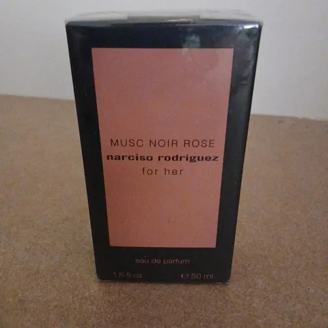 BOXED AND SEALED MUSC NOIR ROSE NARCISO RODRIGUEZ FOR HER EAU DE PARFUM 50ML