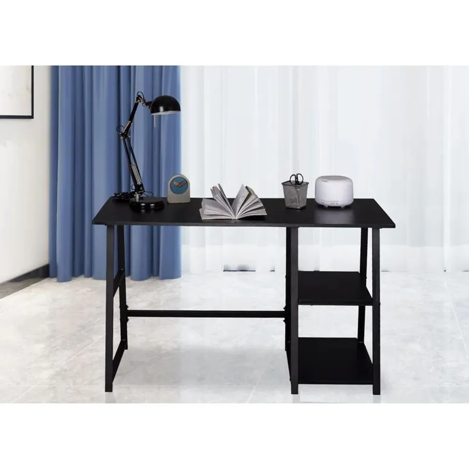 BOXED NEOMI RECTANGULAR DESK BLACK (1 BOX)