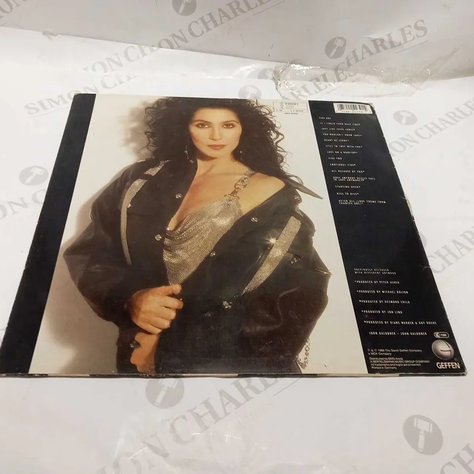 CHER HEART OF STONE GEFFEN VINYL
