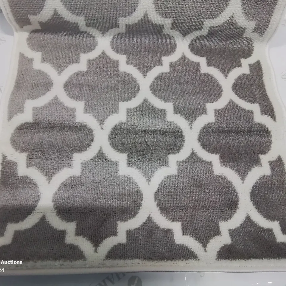 BRAND NEW BAGGED PACO HOME 066 SINAI RUG IN GREY - 60 x 100cm