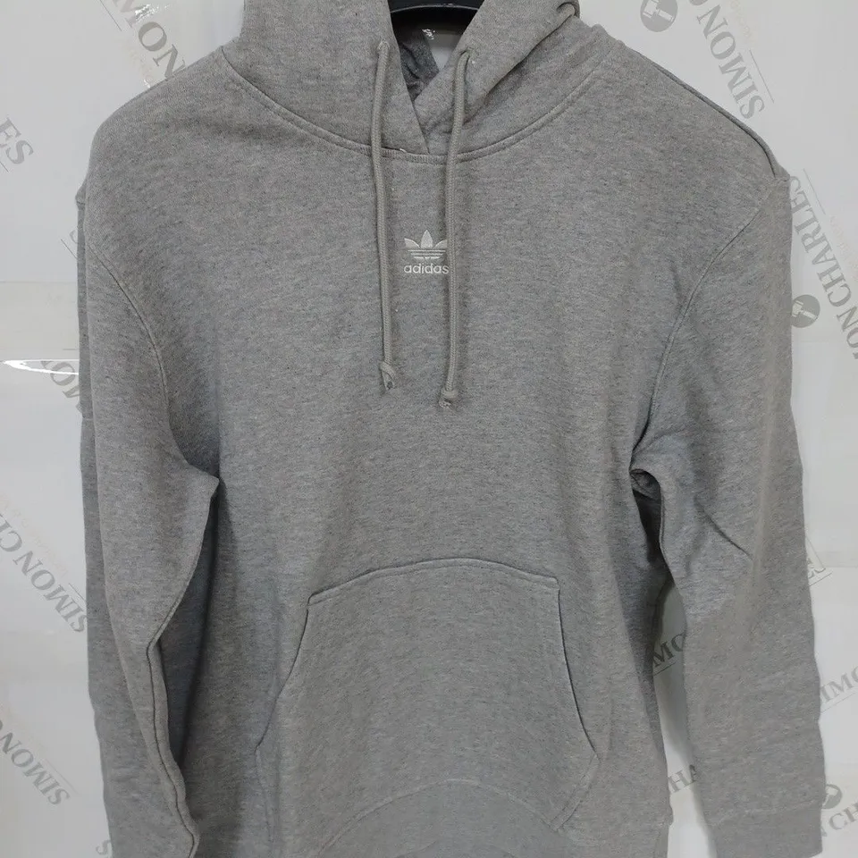 ADIDAS ORIGINAL HOODIE IN GREY SIZE 12