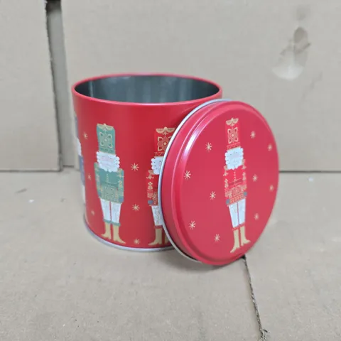 BOX OF 4 GISELA GRAHAM CHRISTMAS NUTCRACKER CHOCOLATE TINS