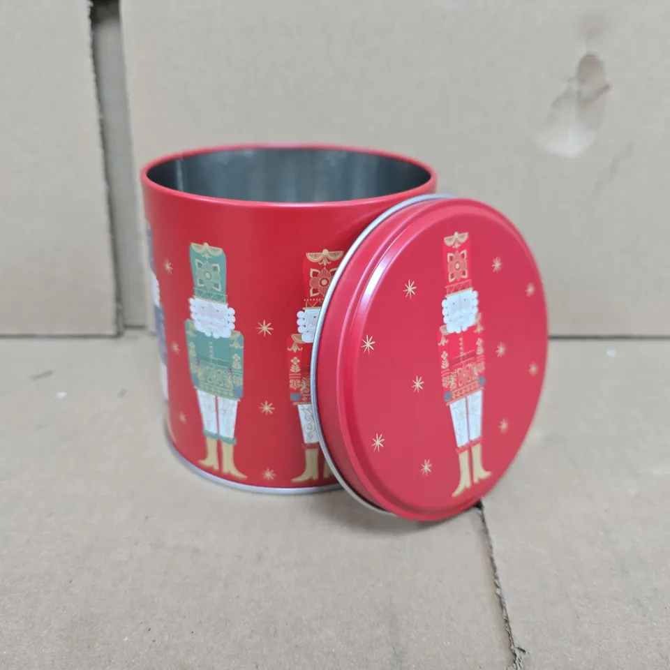 BOX OF 4 GISELA GRAHAM CHRISTMAS NUTCRACKER CHOCOLATE TINS