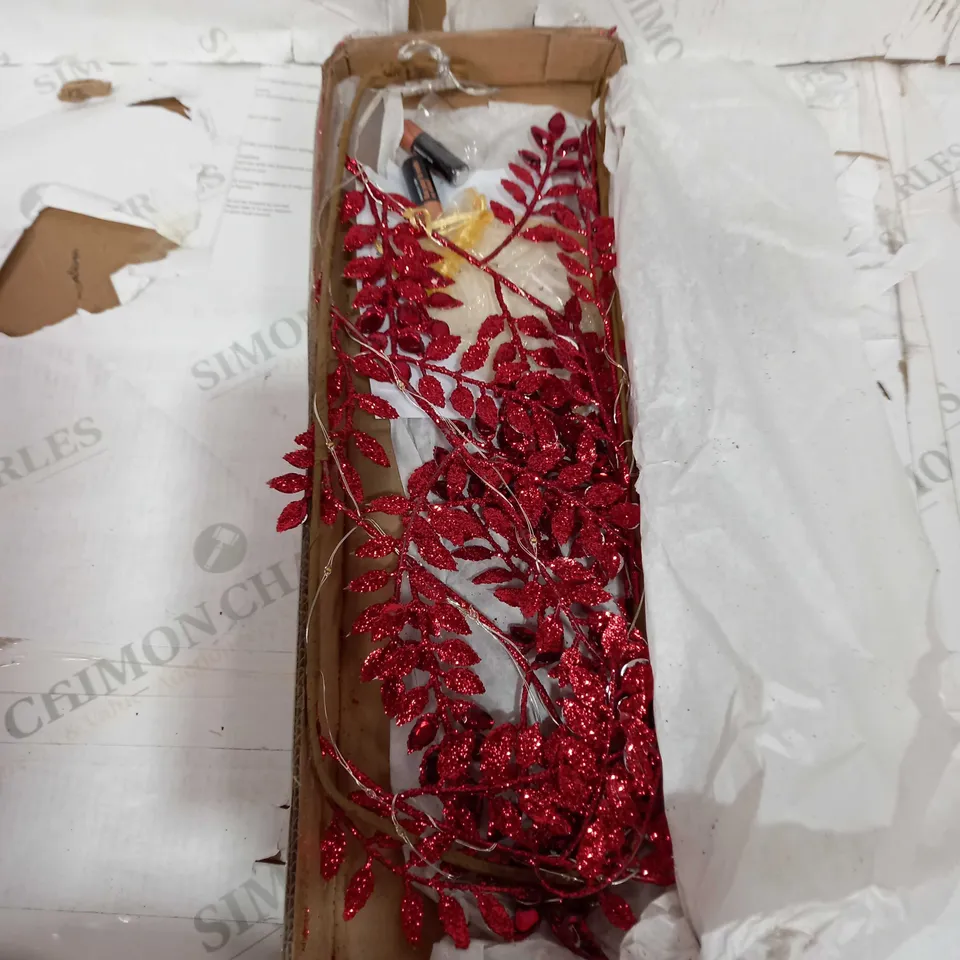 ALISON CORK PRE-LIT GLITTER JEWELLED DECOR