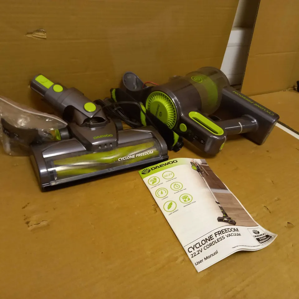 DAEWOO CYCLONE PRO CORDLESS HANDHELD VACUUM CLEANER