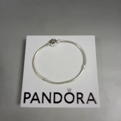 PANDORA HEART INFINITY CLASP SNAKE CHAIN BRACELET