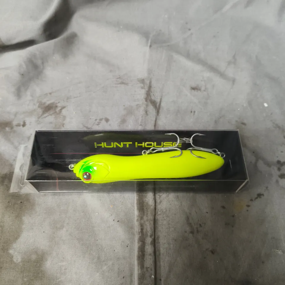 HUNT HOUSE LW127 NEON YELLOW FISHING LURE – 13 CM (32 G)