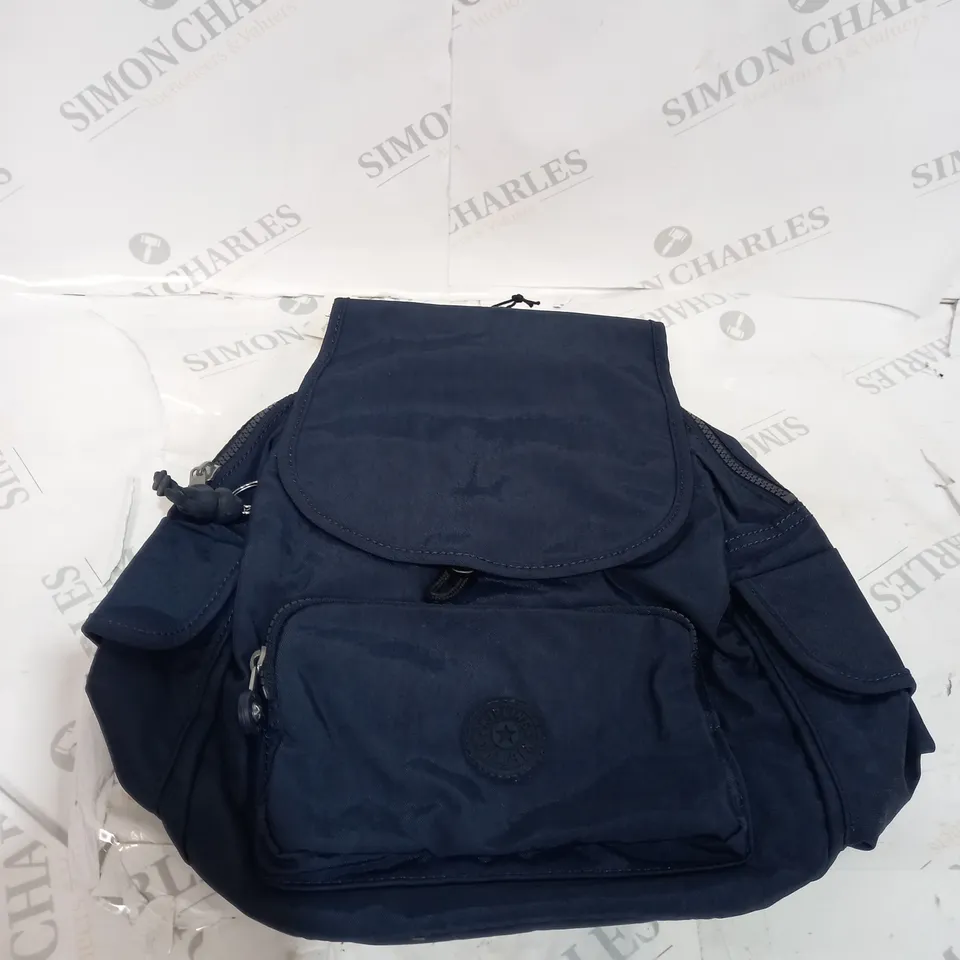 KIPLING RED CITY BACKPACK IN DARK BLUE