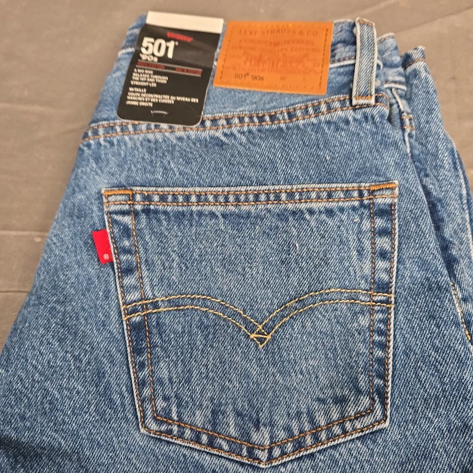 LEVIS STRAUSS 501 90'S DENIM JEANS - W26 L30