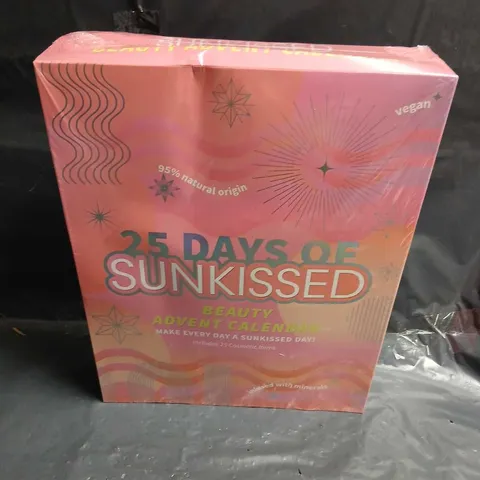 BOXED 25 DAYS OF SUNKISSED BEAUTY ADVENT CALENDAR 