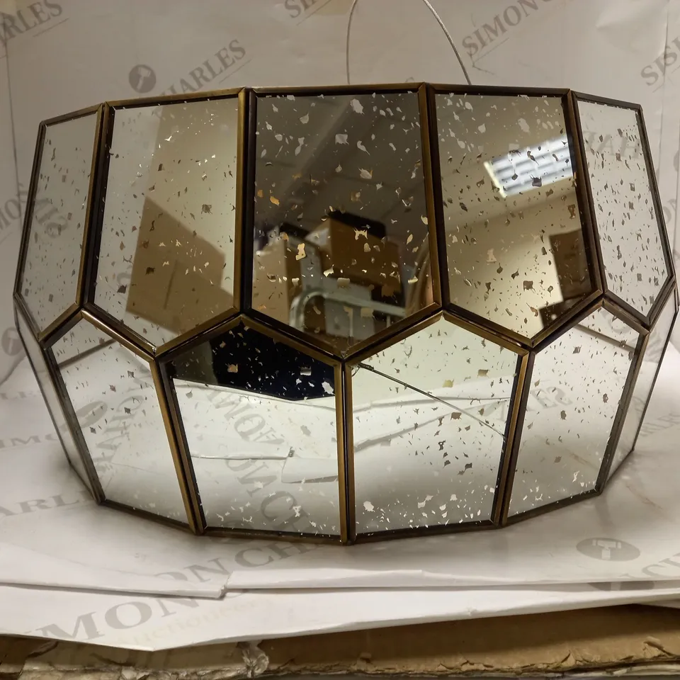 JOHN LEWIS ROMY PENTAGON CEILING LIGHT 