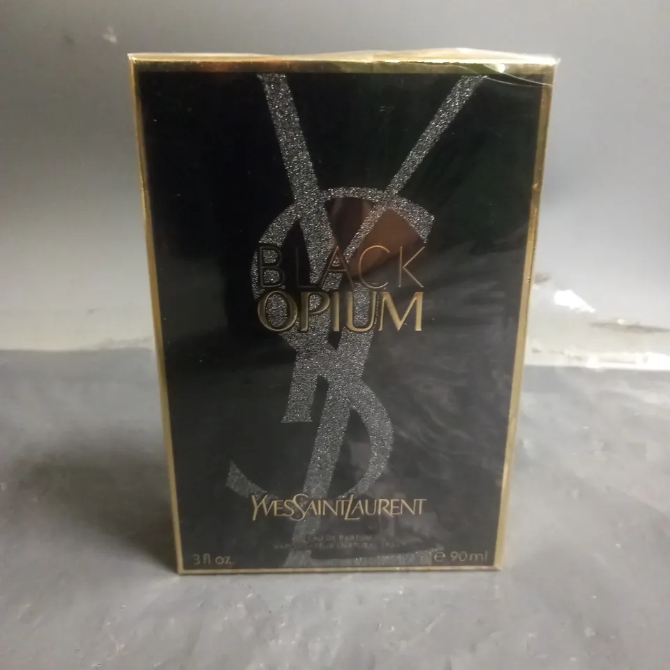 SEALED YVES SAINT LAURENT BLACK OPIUM 90ML EAU DE PARFUM 