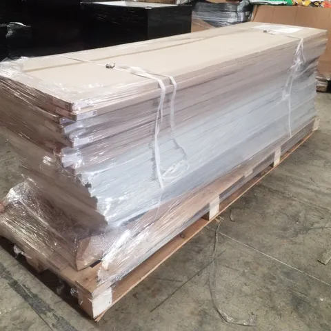 PALLET CONTAINING APPROXIMATELY 32 ASSORTED LARDER END PANELS