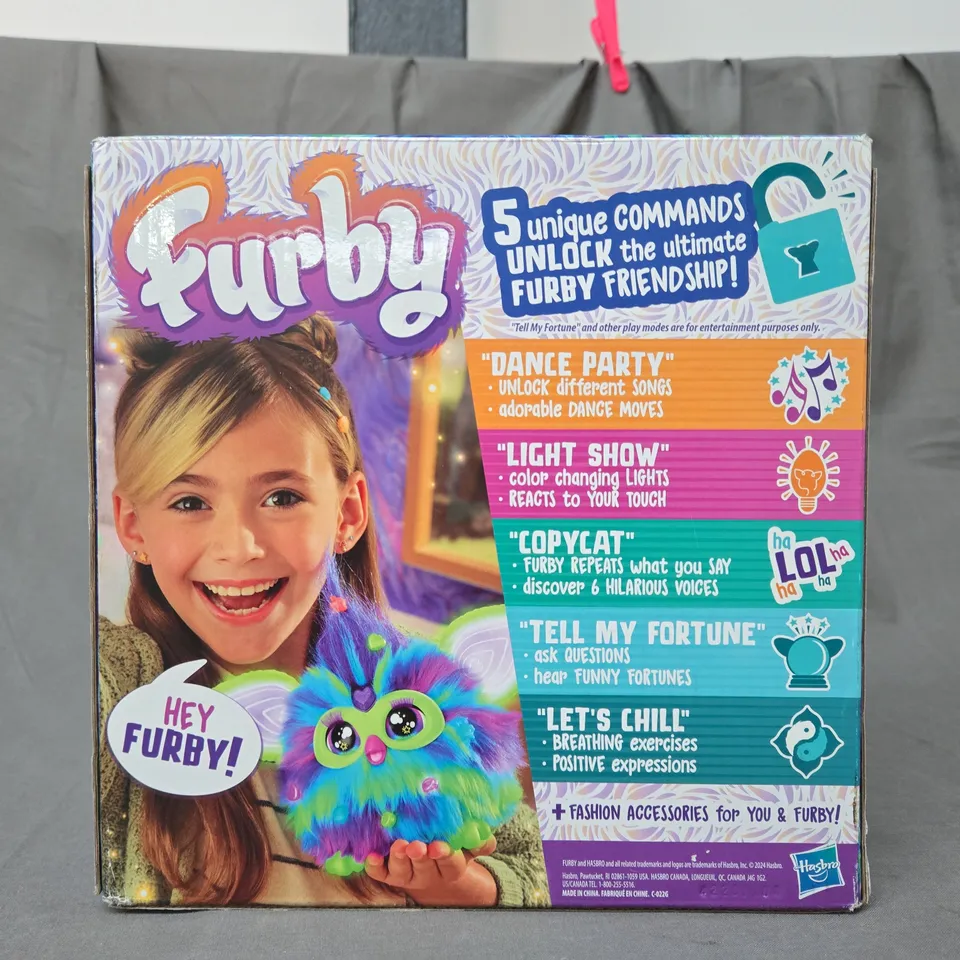 BOXED HASBRO FURBY INTERACTIVE TOY