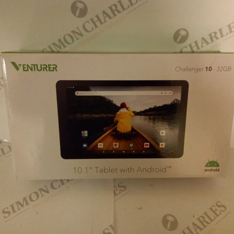 BRAND NEW BOXED VENTURER CHALLENGER 10, 10.1" TABLET WITH ANDROID