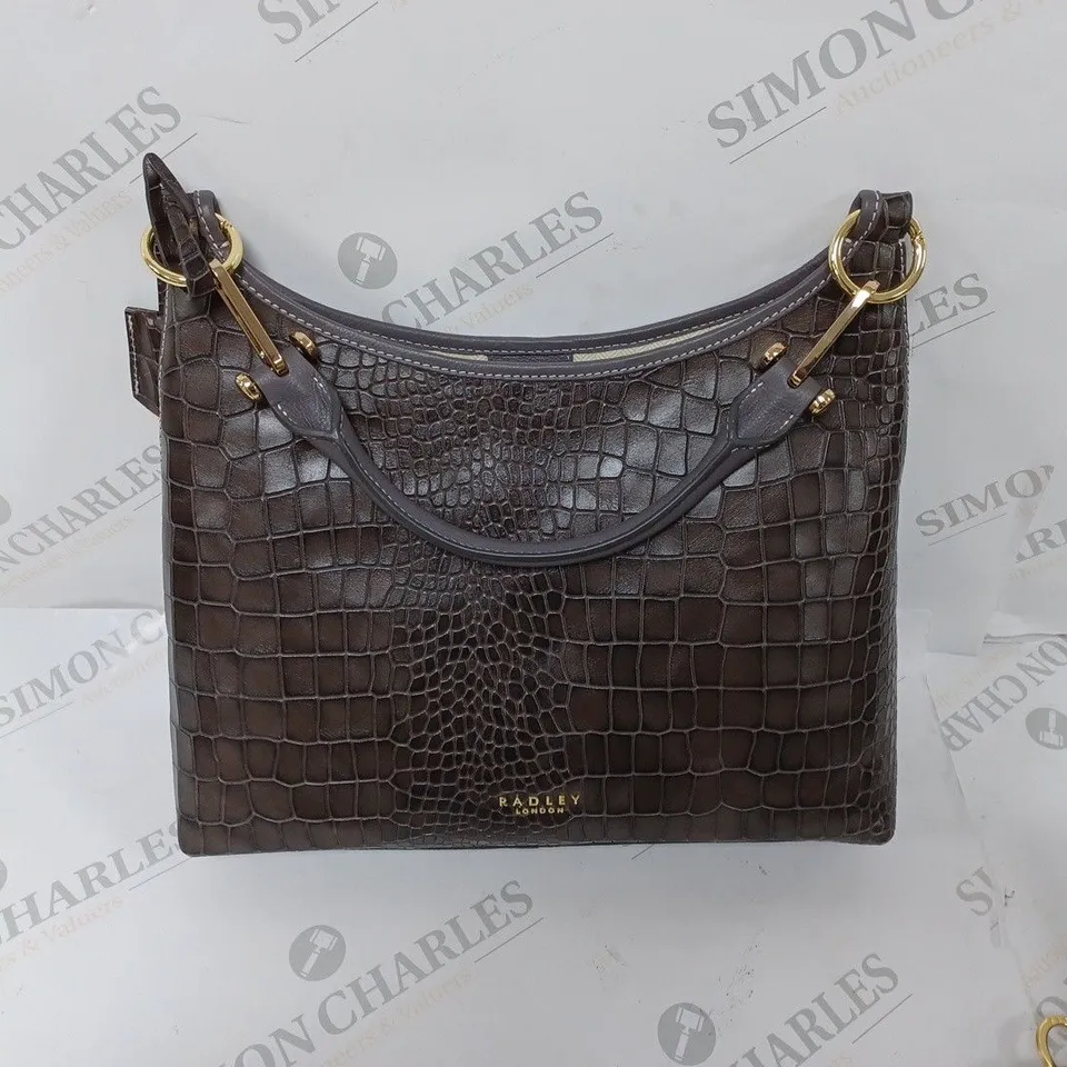 RADLEY FAUX CROC GRAB BAG 