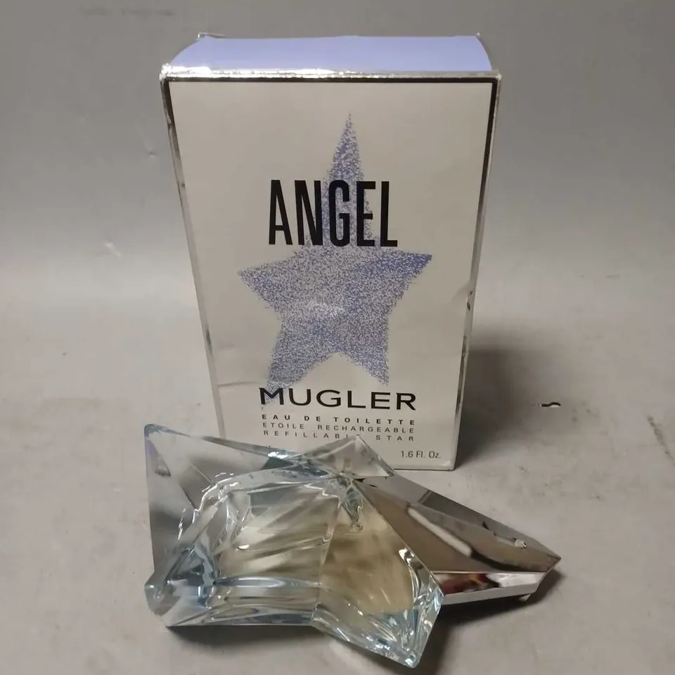 BOXED MUGLER ANGEL EAU DE TOILETTE 50ML