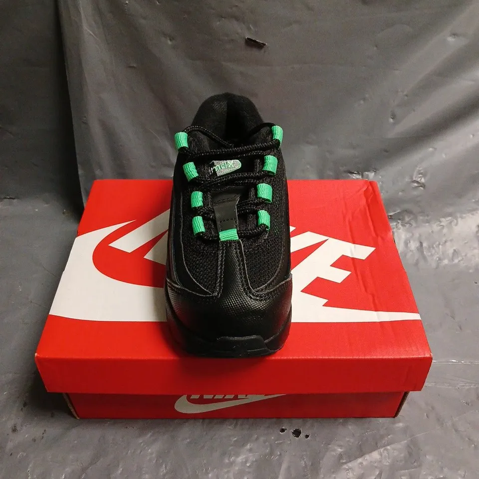 BOXED PAIR OF NIKE AIR MAX 95 RECRAFT TRAINERS - CHILDRENS 10 